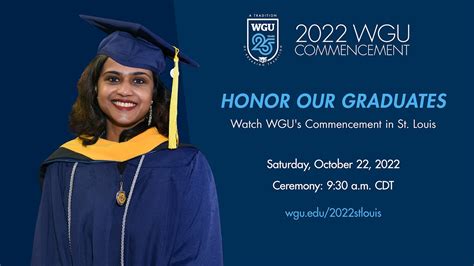 WGU 2022 Commencement In St Louis Full Ceremony YouTube