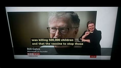 BBC Interview With Bill Gates About Send Billion Pounds Rich Poor