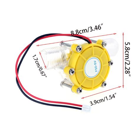 Dc V V V W Water Flow Pump Mini Turbine Flow Conversion Hydro