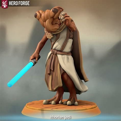 Ithorian Jedi : r/HeroForgeMinis