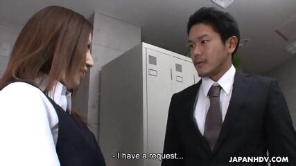 Rei Haruka Asks A Colleague To Fuck Her Like Crazy Lady A
