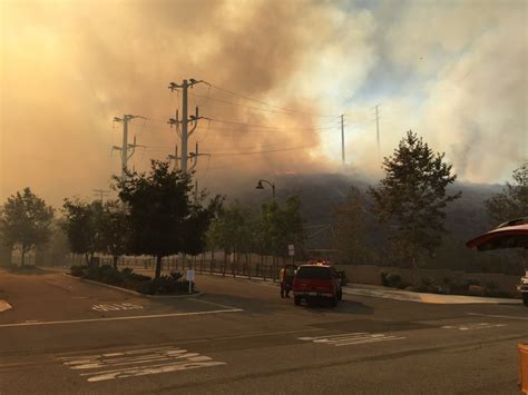 San Juan Capistrano Brush Fire Erupts 893 Kpcc