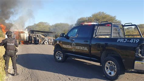 REFUERZAN SEGURIDAD EN LA REGIÓN ALTOS NORTE DE JALISCO TRAS BLOQUEOS