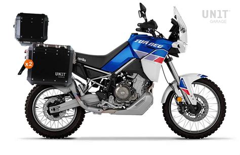 Coppia Borse Atlas In Alluminio L L Con Telai Aprilia Tuareg