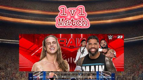 The Original Bro Matt Riddle Vs Main Even Jey Uso W Zilla Fatu And