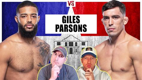 Ufc San Antonio Trevin Giles Vs Preston Parsons Prediction Bets