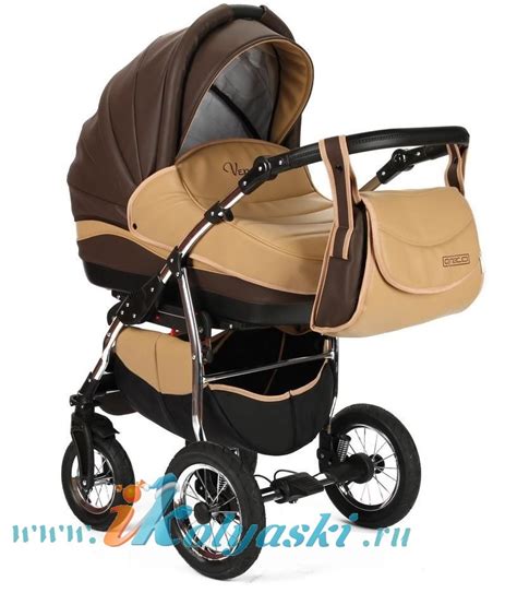 детская коляска для новорожденных Aneco Venezia Lux Alu, 2 в 1, на ...
