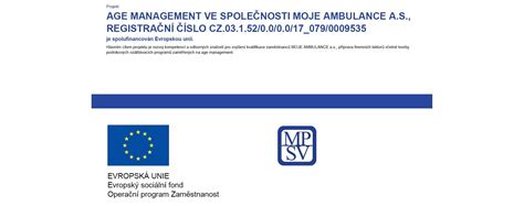 projekty esf mojeambulancecz