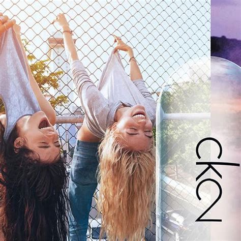 Kelsey And Baylee Soles Ryan Mcginley Calvin Klein Ck2 Fragrance 2015 Dna Models