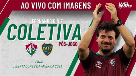 COLETIVA FERNANDO DINIZ FLUMINENSE 2x1 BOCA JUNIORS FINAL