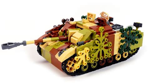 How to Build LEGO Tank WW2 - Sluban M38-B0858 StuG III - YouTube