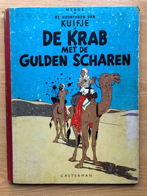 Kuifje De Krab Met De Gulden Scharen Hc Album Herdruk