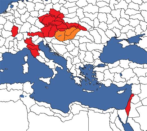 File:Austria Hungary Achievement Map.png - Hearts of Iron 4 Wiki