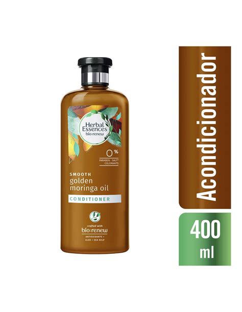 Herbal Essences B O Renew Smooth Golden Moringa Oil Acondicionador