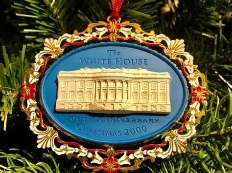 WHITE HOUSE Christmas Tree Ornament 200th Anniversary | Etsy