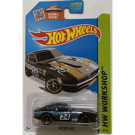 Hot Wheels HW WorkShop Datsun 240Z Blue 22B Shopee Philippines