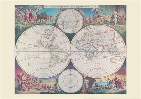 How Vintage World Maps can help you create the perfect contrast between ...