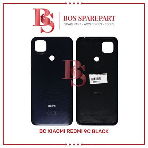 Jual Tutup Belakang Xiaomi Redmi C Black Backdoor Backcover