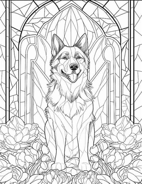 50 Dog Coloring Pages For Kids And Adults Our Mindful Life Dog