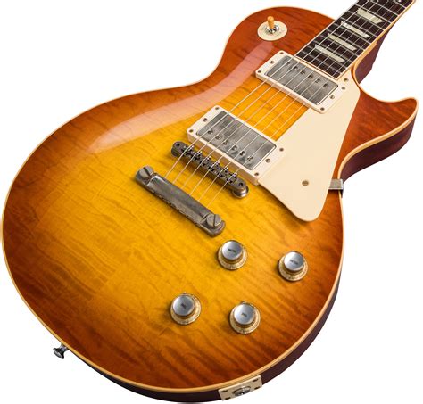 Gibson Custom Shop 1960 Les Paul Standard Reissue 2019 Vos Tangerine Burst Single Cut Electric