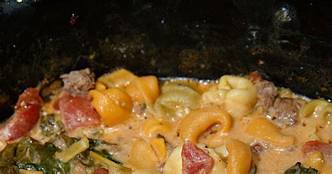 Savory Sweet And Satisfying Crock Pot Cheese Tortellini