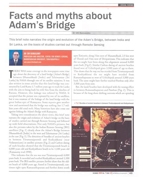 (PDF) Facts and Myths about Adam’s bridge.