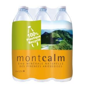 Montcalm Pack Eau Min Rale Naturelle X L Naturalia Courses En