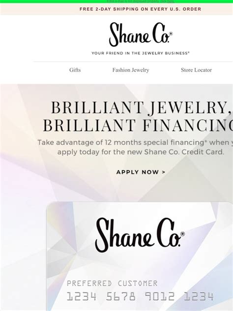 Shane Co Introducing The New Shane Co Credit Card Milled