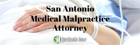 San Antonio Medical Negligence Attorney Janicek Law