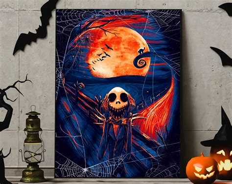 Jack Skellington The Scream Nightmare Before Christmas Poster Trends