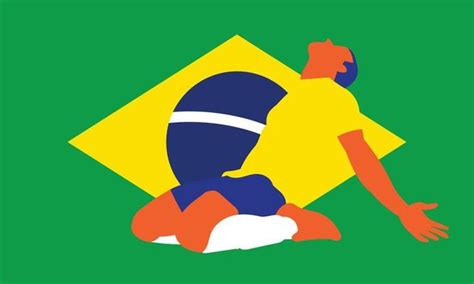 Brazil Football Logo Vector Art, Icons, and Graphics for Free Download