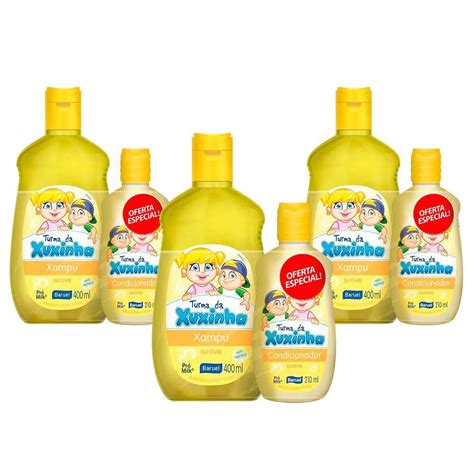 Kit 3 Shampoo 400Ml Condicionador Turma Da Xuxinha Suave No Shoptime