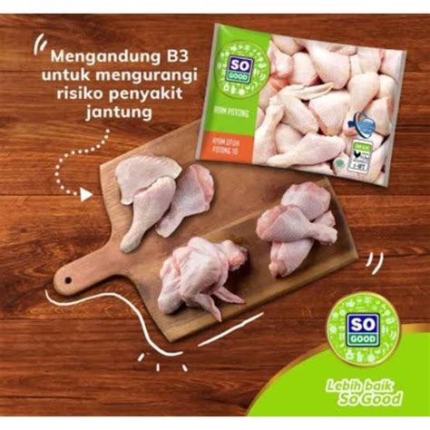 Jual So Good Ayam Utuh Potong 10 Uk 1 Kg Shopee Indonesia