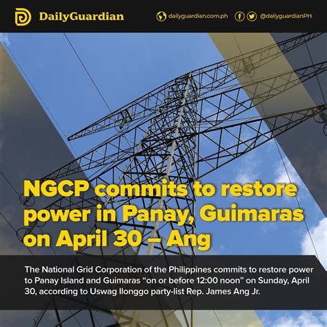 Daily Guardian On Twitter The National Grid Corporation Of The