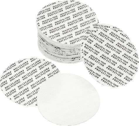 PATIKIL 58mm 2 28 Foam Lid Liner 100 Pack PS Foam Resistant Tamper