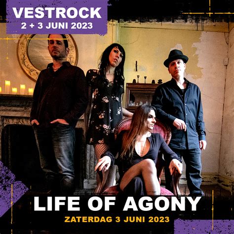 VESTROCK Kondigt 10 Nieuwe Namen Aan O A Life Of Agony Blaas Of