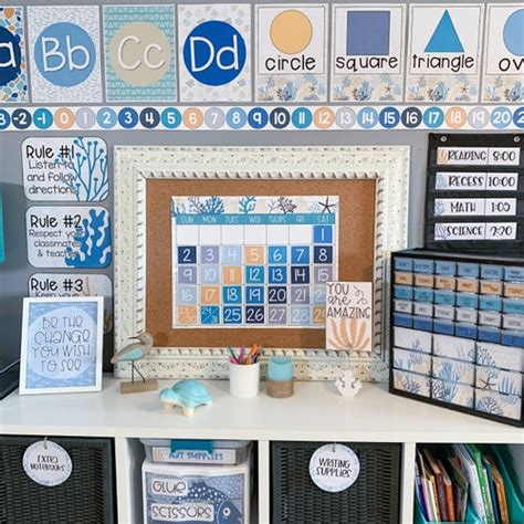 Modern Boho Classroom Decor Bundle Editable Classroom Decor Etsy