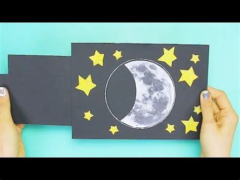 (22) Lunar eclipse Craft! Moon craft ideas for kids || Everyday Crafts ...