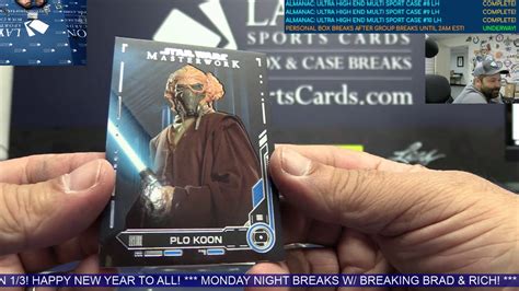 Topps Star Wars Masterworks Box Break For Nathan S Youtube