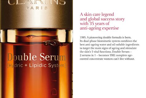 Double Serum Brochure Clarins