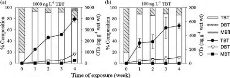 Accumulation Of Organotins Ots Tbt Dbt And Mbt In The Digestive