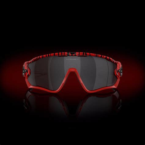 Óculos De Sol Oakley Jawbreaker Red Tiger Prizm Black Vermelho