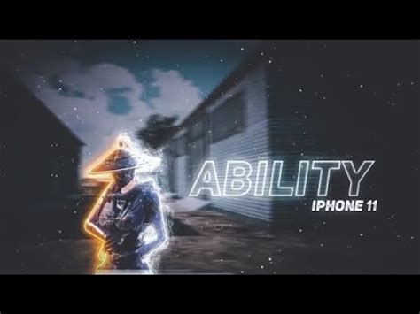 ABILITY IPHONE 11 BGMI MONTAGE ONEPLUS 9R 9 8T 7T 7 6T 8 N105G