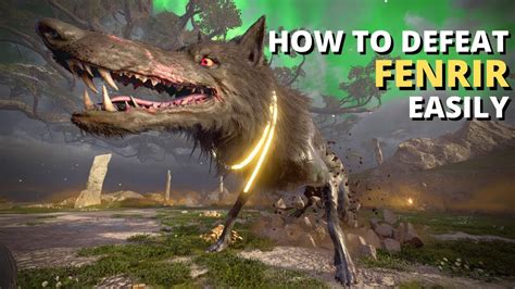 How To Defeat Fenrir Easily Fenrir Final Boss Fight Assassin S Creed Valhalla Youtube