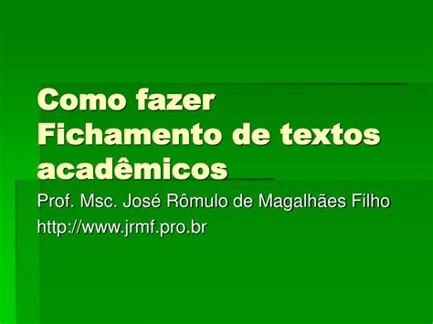 O Que é Fichamento De Texto E Como Fazer Texto Exemplo