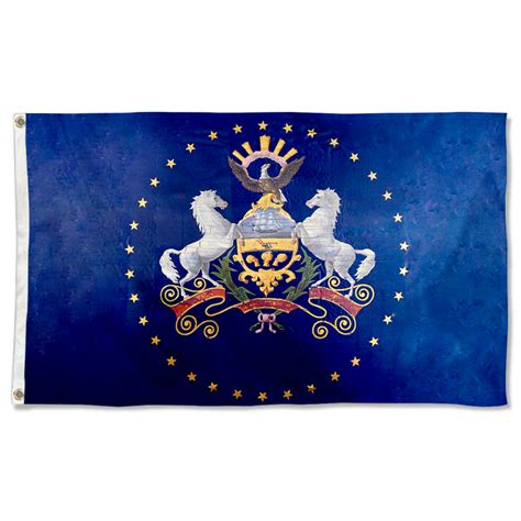 The United States Pennsylvania State Flag 1863 Pubdomain Flag