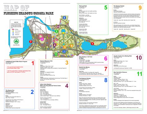 Flushing Meadow Park Map - Sibyl Fanechka