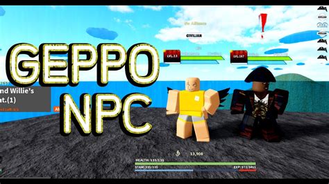 Roblox One Piece Rose EP 2 วธซอ GEPPO how to obtain GEPPO YouTube