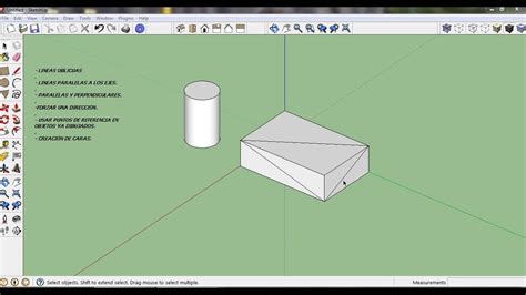 Sketchup Lineas Y Caras Youtube