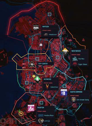 Cyberpunk 2077 map size, fast travel, locations and more explained ...